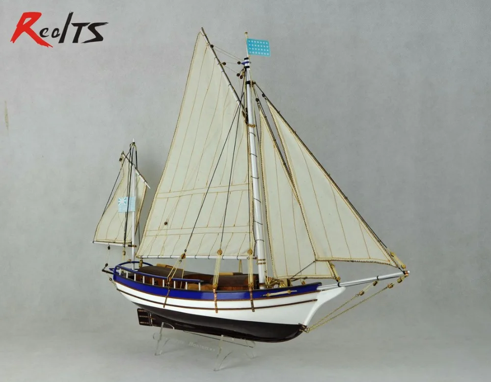 Spray Boston velero Escala 1/30 666 mm Kit de barco modelo de madera