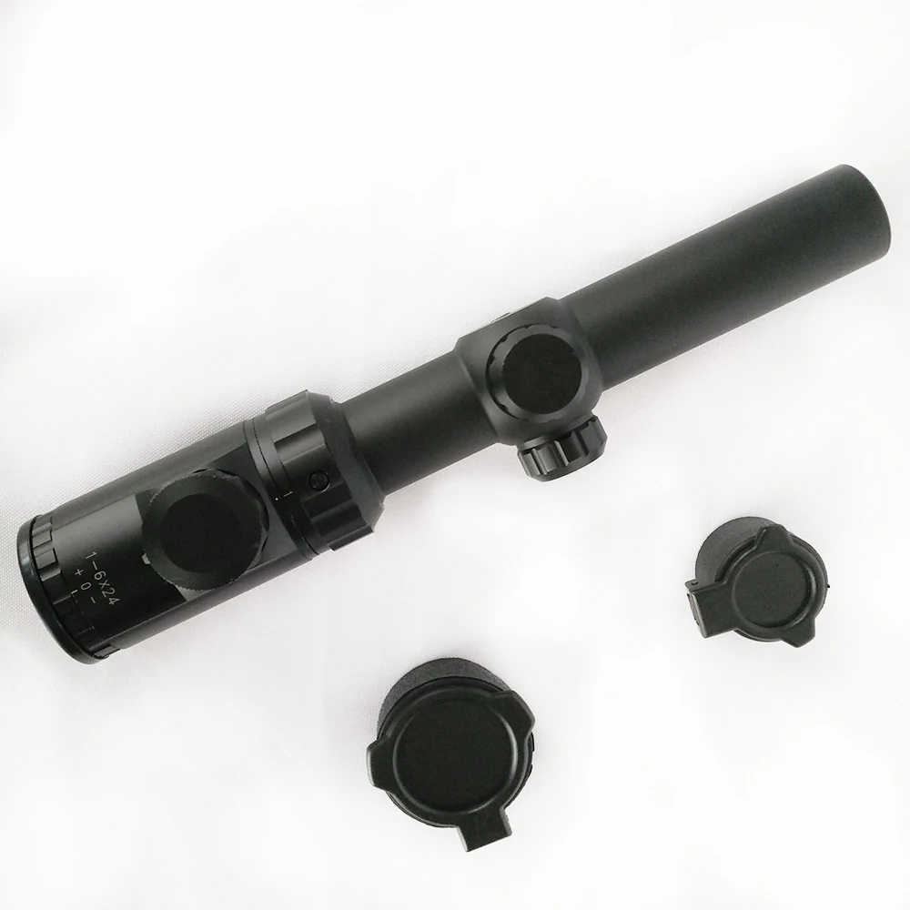 Optical sight 1-6x24  precision scope shooting hunting O-ring sealed fog proof and water resistant 1/2 MOA riflescope