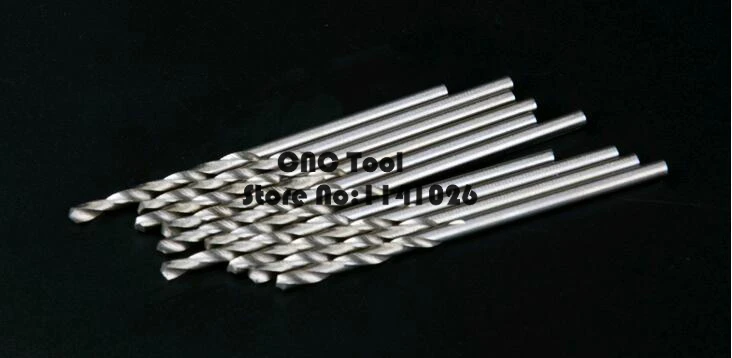 Brocas helicoidales métricas Hss para Metal, madera, plástico, aluminio, perforación helicoidal Hss, impresión PCB, 0,2mm-4,0mm, 20 unidades, novedad