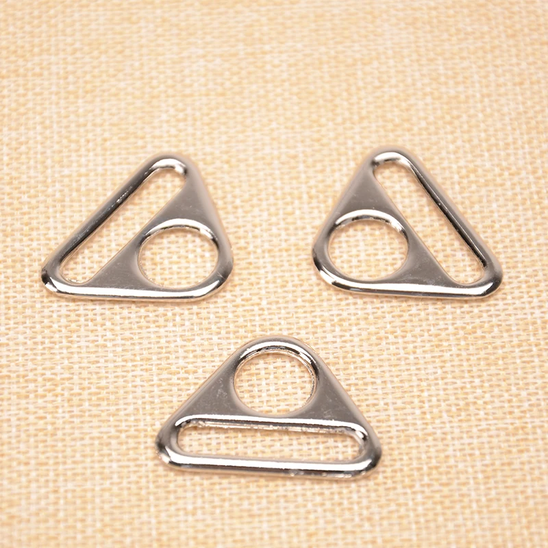 1 Inch SILVER Triangle Buckle, Strap Clasp,Connector Clasp,Suitcase Replacement Clasp