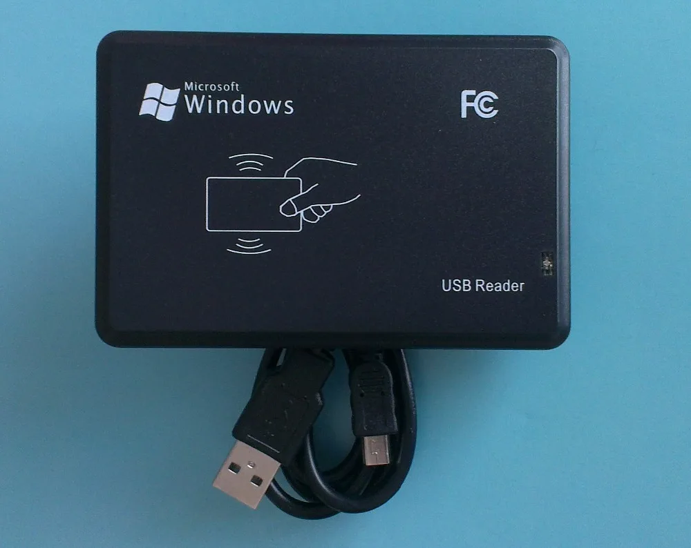 

125Khz USB RFID Contactless Proximity Sensor Smart ID Card Reader EM4100