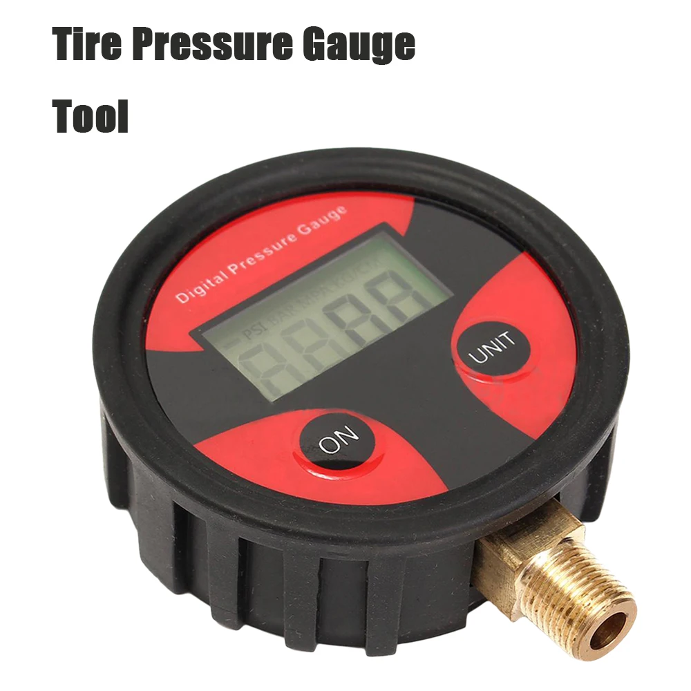 0-200PSI Digital LCD Tyre Tire Air Pressure Gauge Meter for Car Truck Motorcycle Vehicle Tester Monitoring System