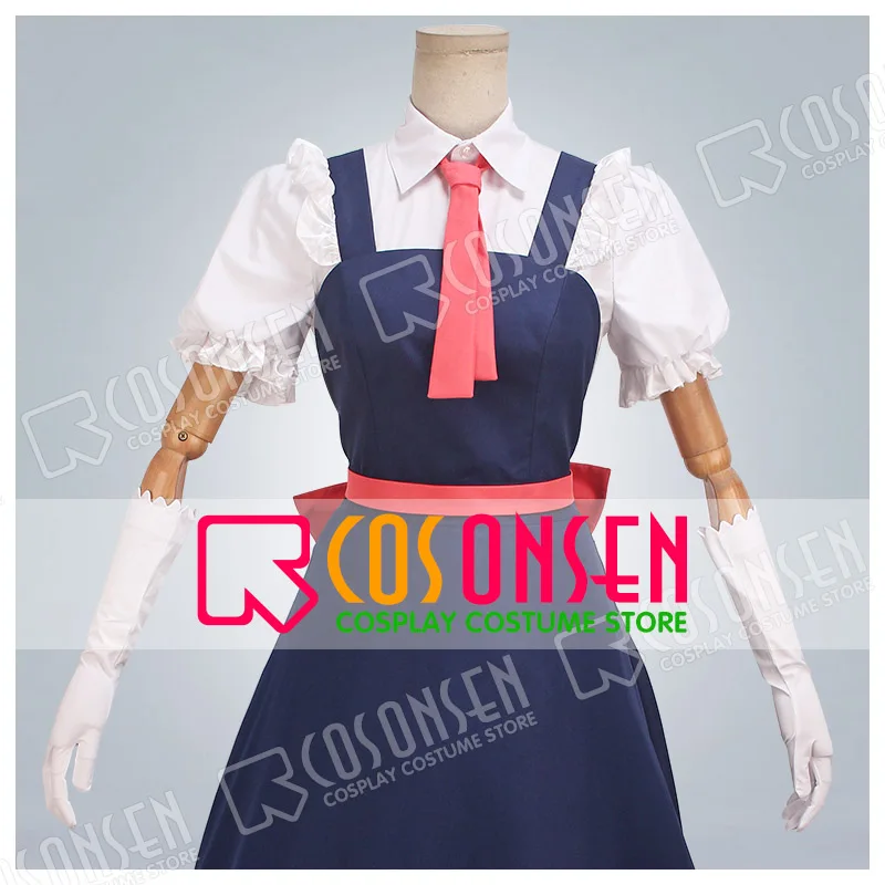 

COSPLAYONSEN Miss Kobayashi's Dragon Maid Tohru cosplay costume Kobayashi san Chi no Maid Uniforms With Horn full set