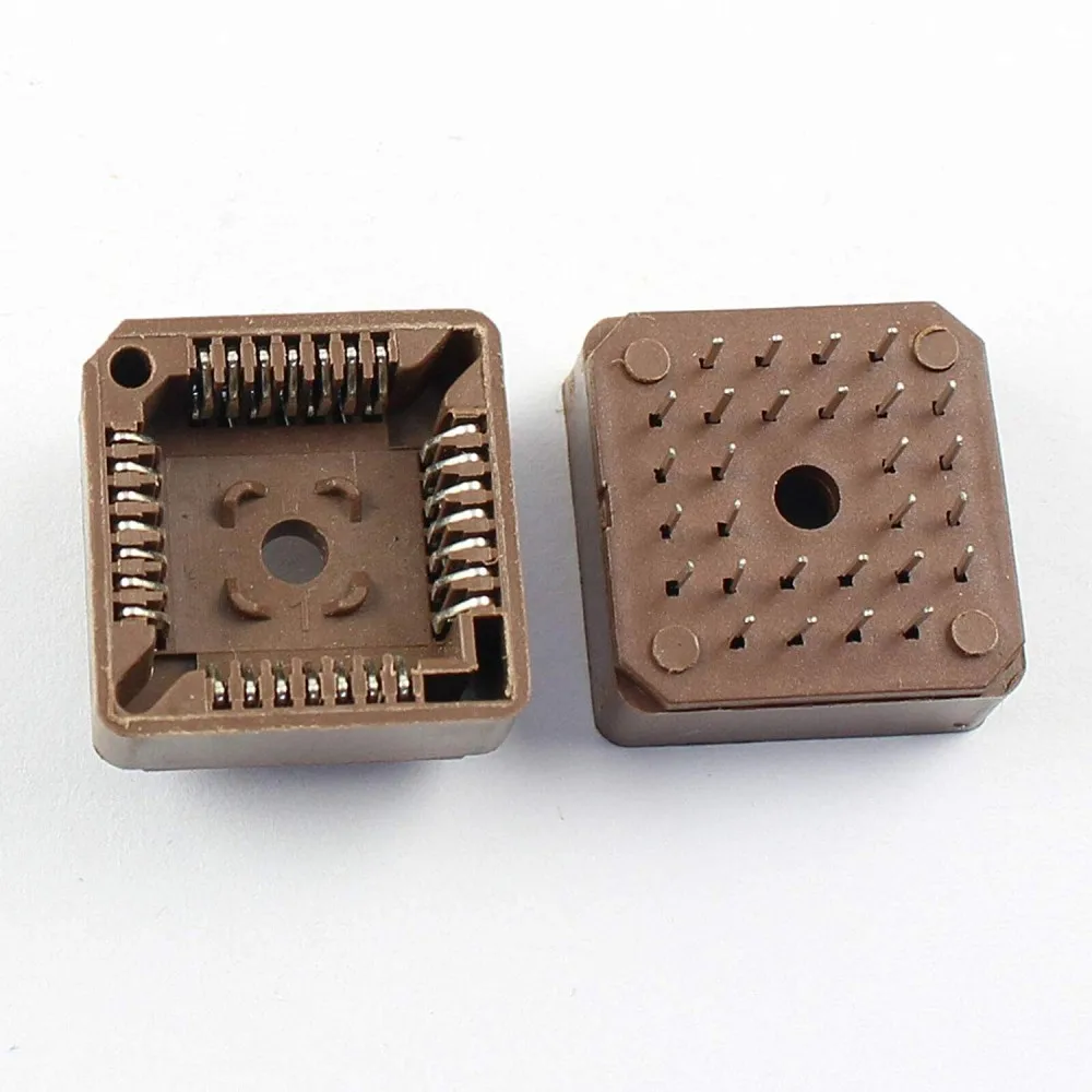 50 stücke PLCC IC Block 20P28P 32P 44P 52P 68P 84P PLCC44 PLCC28 PLCC20 PLCC32 PLCC52 PLCC68 PLCC84 IC Sockel Adapter PLCC Konverter – Detail 8