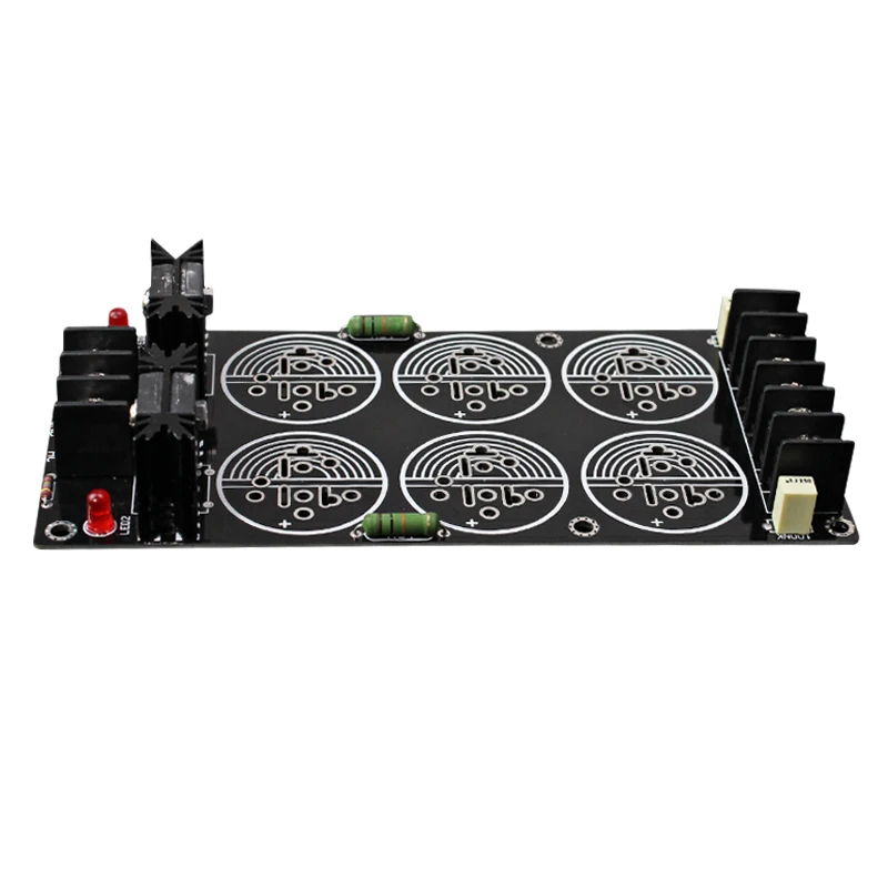 AIYIMA 120A Rectifier Filter Power Supply Board Solder Schottky 35MM 6 Capacitances Rectification Amplifier DIY