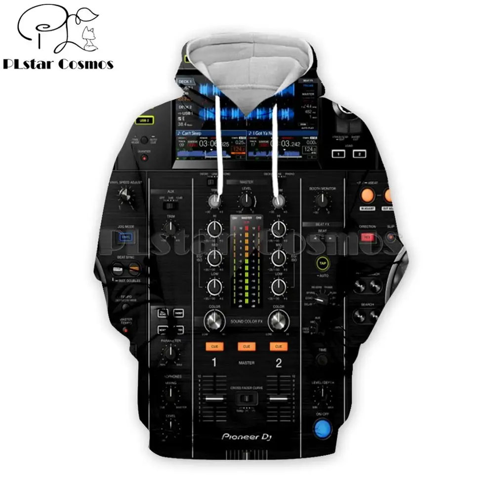 PLstar Cosmos Drop shipping Ableton Live Crewneck Fashion hoodies DJ disco 3D Printed Hoodie Unisex streetwear sudadera hombre