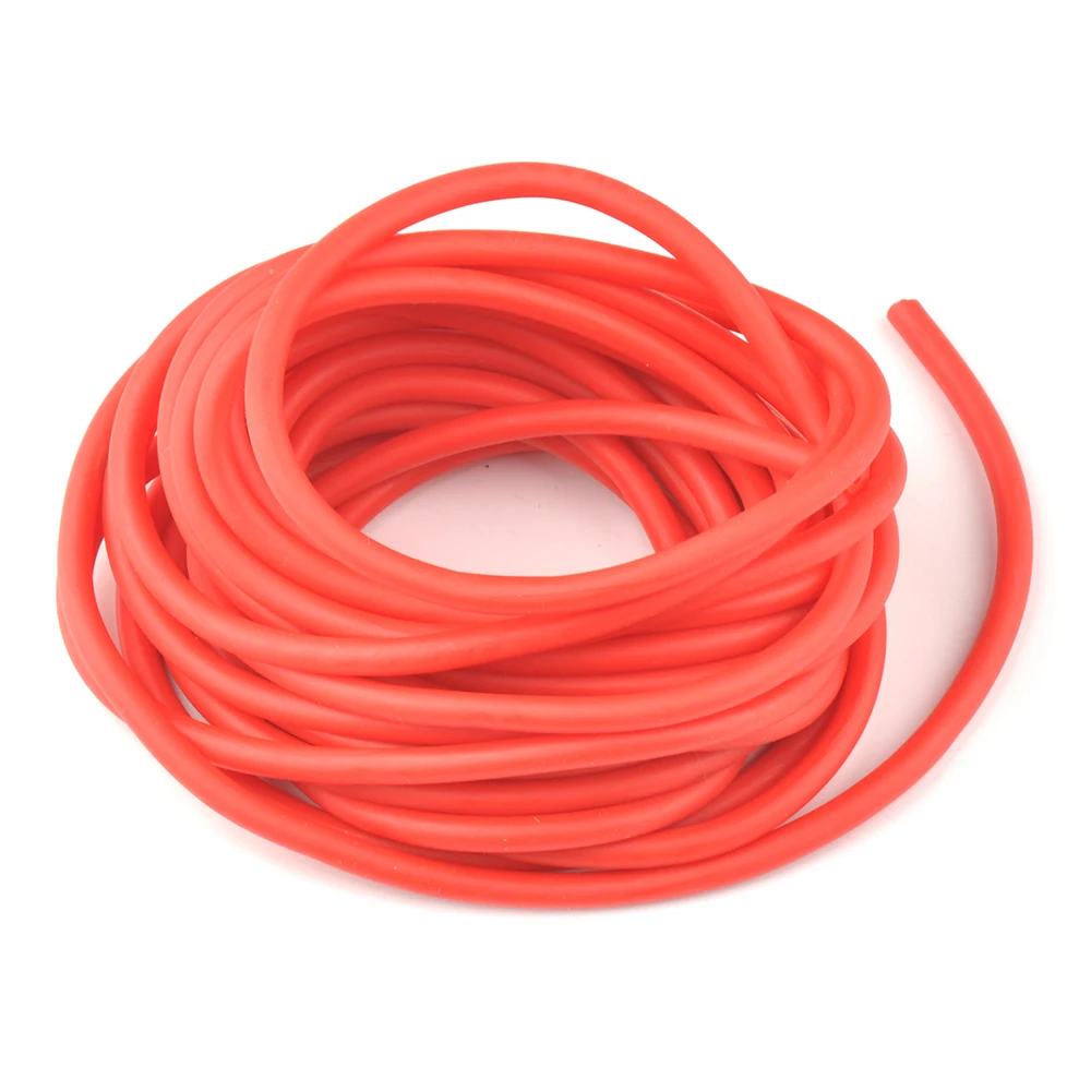 5mm*5/10m Outdoor Natural Latex Rubber Tube Stretch Elastic Slingshot Replacement Band Catapults Sling Rubber