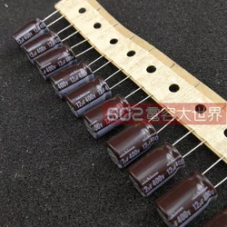 Nichicon-condensador electrolítico japonés, 400v, 12uf, CY, 10x16, alta frecuencia, baja resistencia, larga vida, 105, envío gratis, 50 unidades/20 unidades