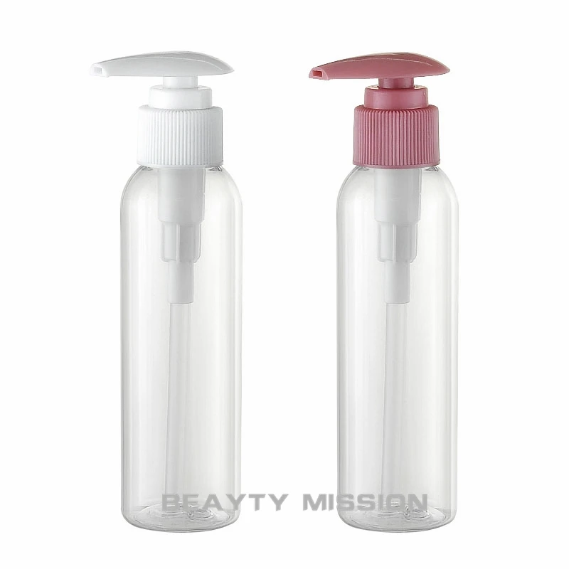 36 pcs 120ml clear empty lotion pump dispensing cosmetic plastic bottle lotion container ,liquid soap pump bottles for cosmetics