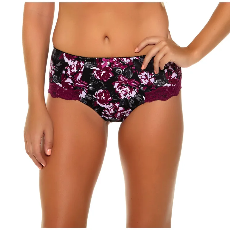 Bielizna bielizna damska majtki czysta bawełna krocza modalne 6 kolorów kwiatowy nadruk duży rozmiar XLXXLXXXL4XL5XL6XL7XL wysoki styl