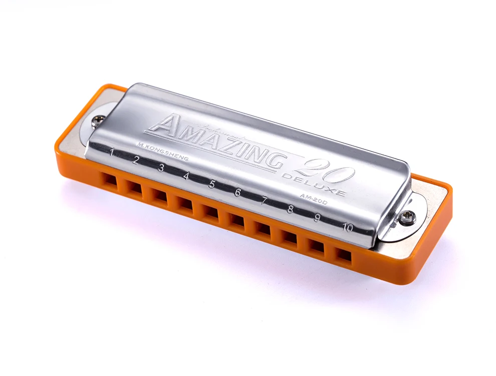 KONGSHENG Melody Maker Tuning Amazing 20 10 hole diatonic blues harmonica  special tuning