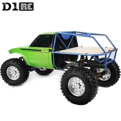 D1RC oryginalny wysokiej jakości metalowe wiadro klatka tylna klatka dla Axial AX80046 SCX10 AX90022 Crawler RC