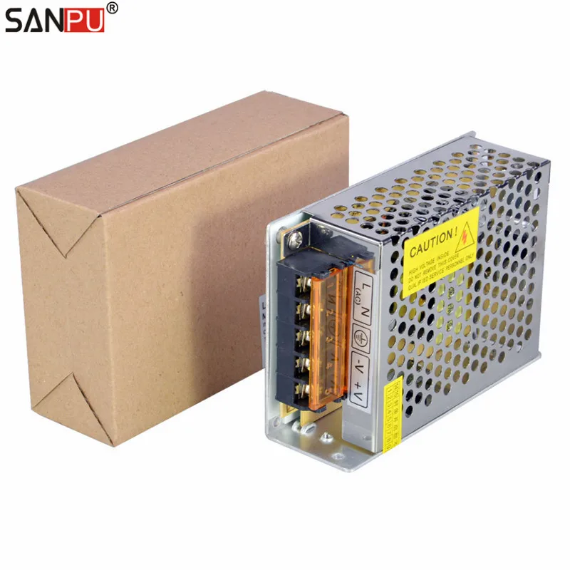 SMPS 100W 12V 8A Switching Mode Power Supply LED Driver 220V 230V AC-DC Transformer for LEDs Strip Light Module IP20 Indoor Use