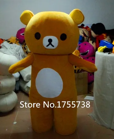 Janpan Rilakkuma maskot kostum untuk dewasa ukuran