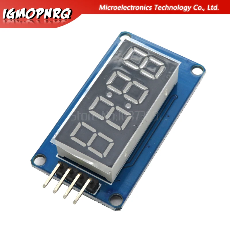 1PCS 4 Bits Digital Tube LED Display Module With Clock Display TM1637 for Arduino Raspberry PI