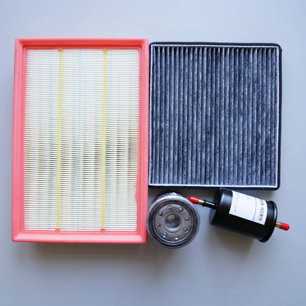 for Geely emgrand X7 / GX7 air filter+ cabin air condition+ gasoline + Oil filter four filters quality