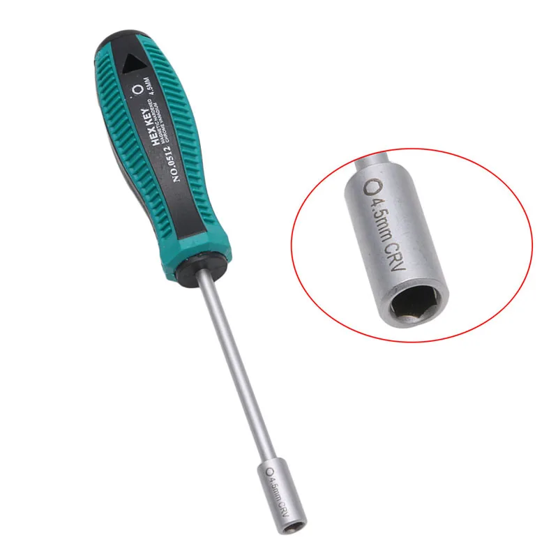 Metal Socket Driver Wrench Screwdriver Nut Key Nutdriver Hand Tool 8mm