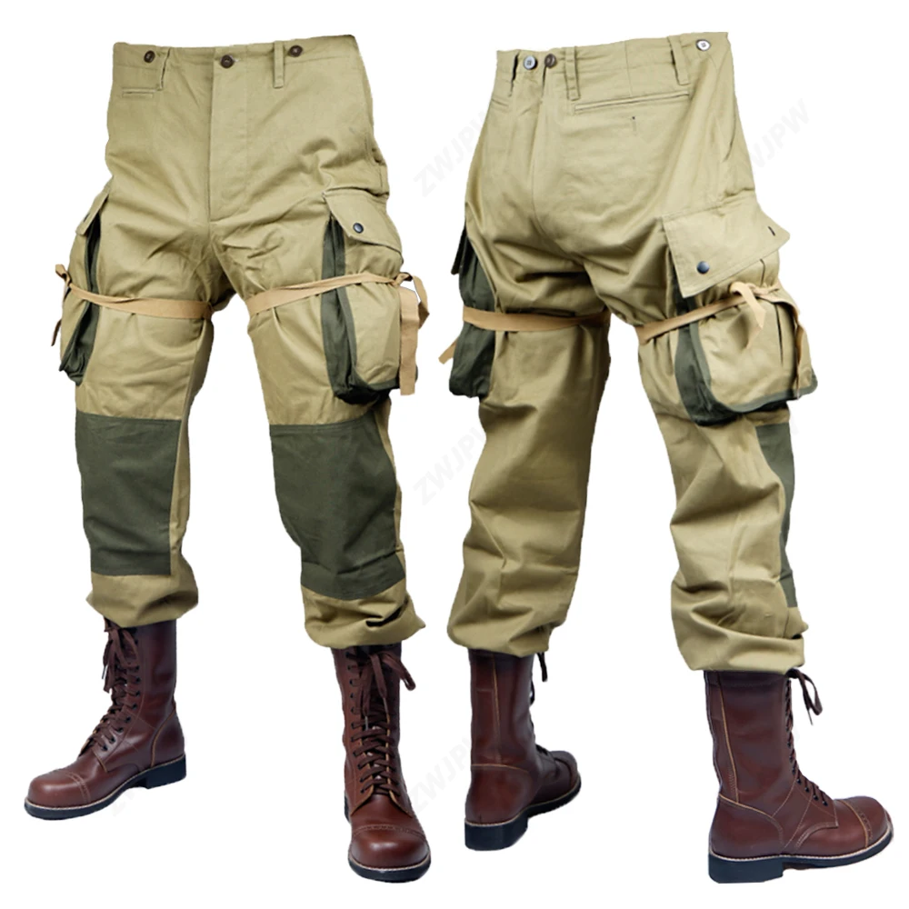 WWII WW2 US Army M42 Uniform m42 101 Air Force Paratroopers Troops pants Tactical Outdoor Pants US/501101