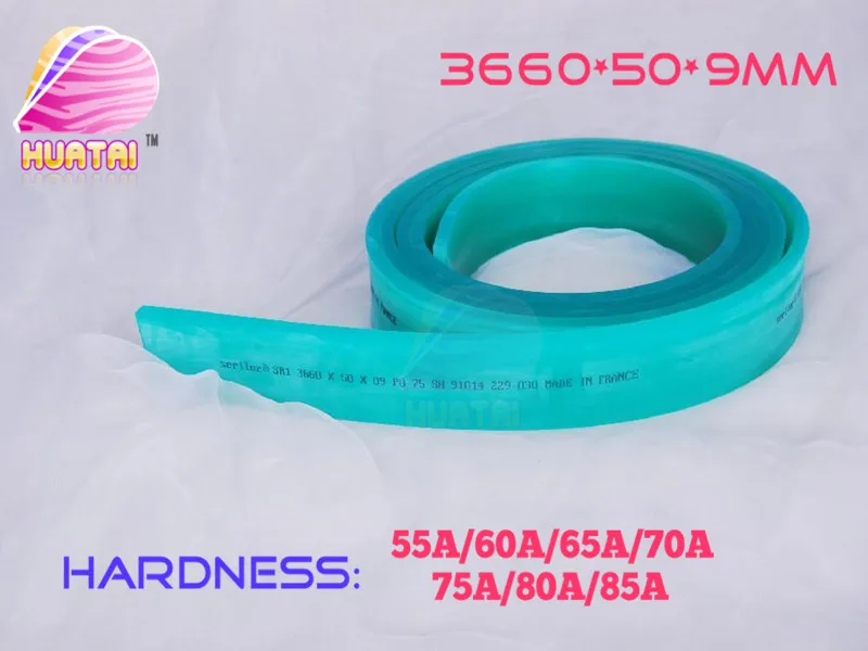 screen printing squeegee rubber good quality free shipping fast delivery (40mm width*7mm thickness) 3 meters per roll