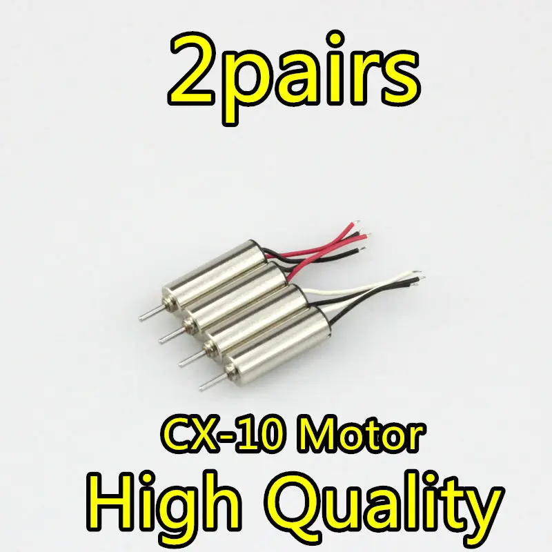 Cheerson CX-10 CX10 CX-10 CX-10A V646 V676RC Part CW/CCW Motor for Cheerson CX-10 Hubsan H111 RC motor parts