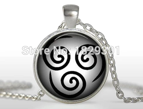 Avatar the Last Airbender Pendant Air Nomad Jewelry Glass Dome Pendant Necklace HZ1