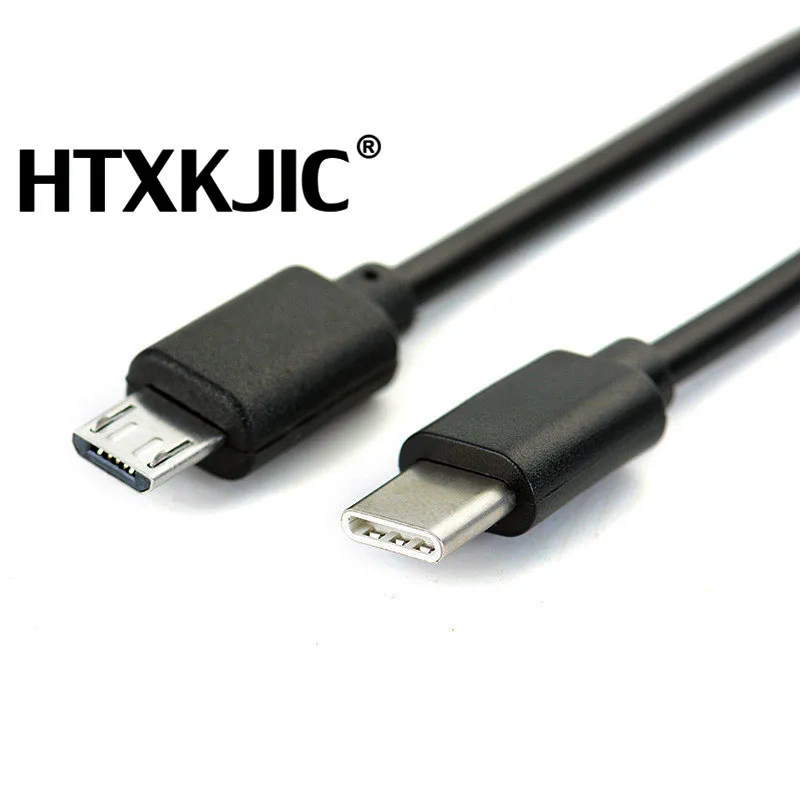 

1PC Micro USB to Type C Micro USB Data Cable OTG Cable Cord For Portable DAC Digital Amplifier