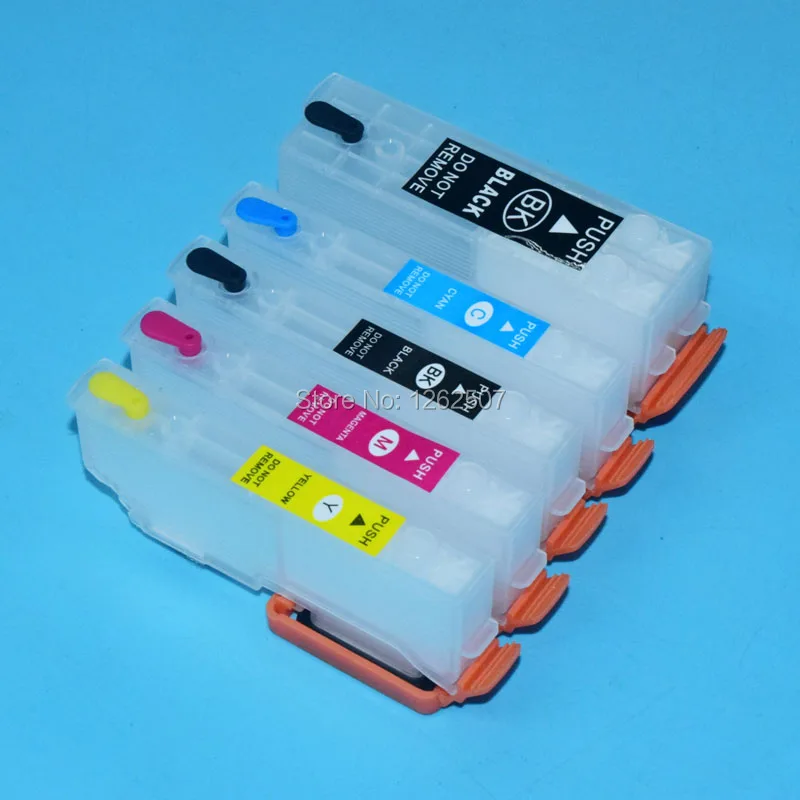 USA Canda Australia T273 T2730 -T2734 Refillable Ink Cartridge For Epson XP-510 XP-520 XP-600 XP-610 XP-620 700 XP 800 Printer