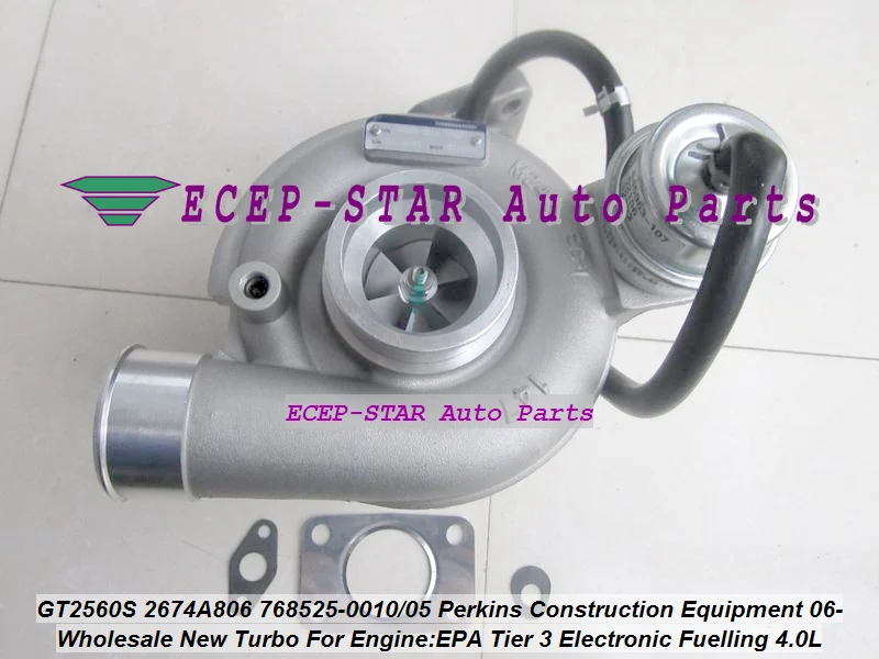 Free Ship GT2560S 785828 768525-0010 785828-0005 2674A806 2674A812 Turbo For Perkin Construction EPA Tier 3 Electronic Fuelling