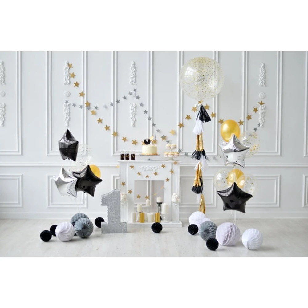 Yeele 1st Sinh Nhật Cảnh Bóng Bay Cho Bé Con Trong Nhà Cá Tính Chụp Ảnh Phông Nền Chụp Ảnh Nền Cho Studio Ảnh