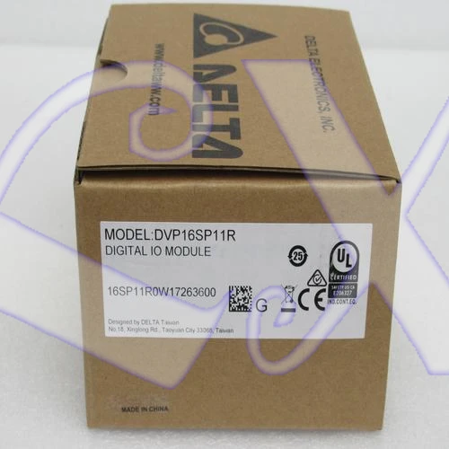 

Delta Original Full New PLC Digital extension module DVP16SP11T 8DI 8DO Transistor output Digital Module In Box