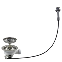 Talea Kitchen Bowl type Sink drain strainer with Cable Controller drainage system garbage Disposer Sink drain Waste KitXK256CO19