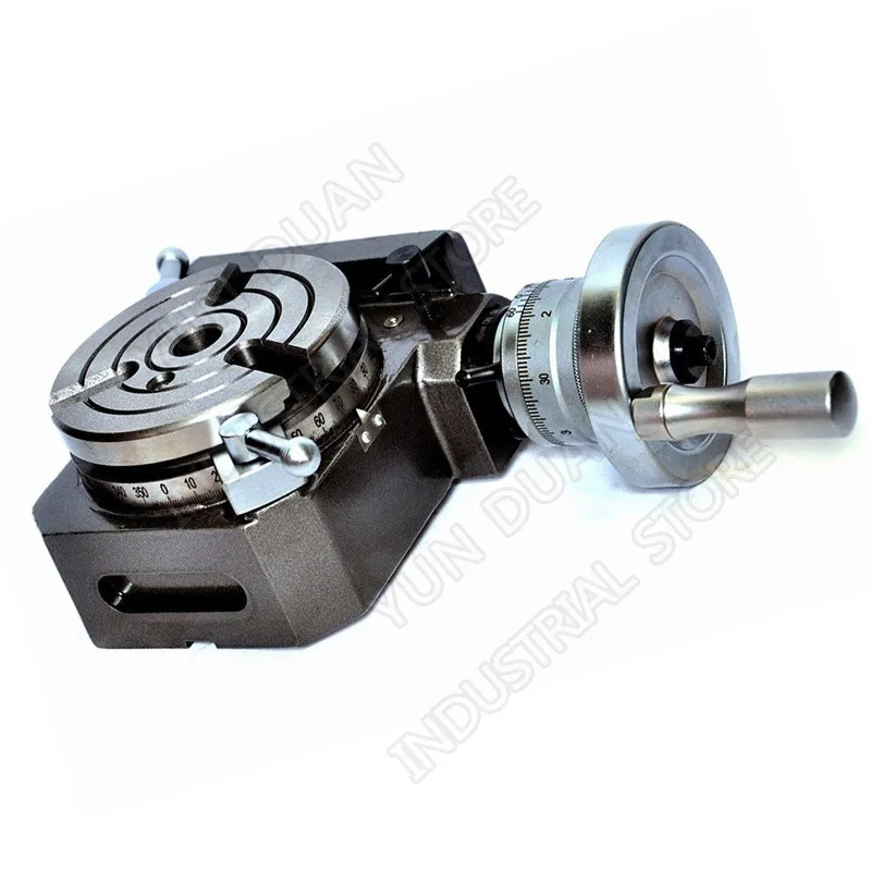 

Indexing Plate 127mm 5" Rotary table vertical and horizontal For CNC Milling Drilling Grinding Machine