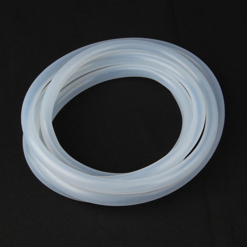 2m Transparent Silicone Hose Insulator High Temperature Resistance High Pressure Innocuous Tasteless Aquarium Fish Tank Tube