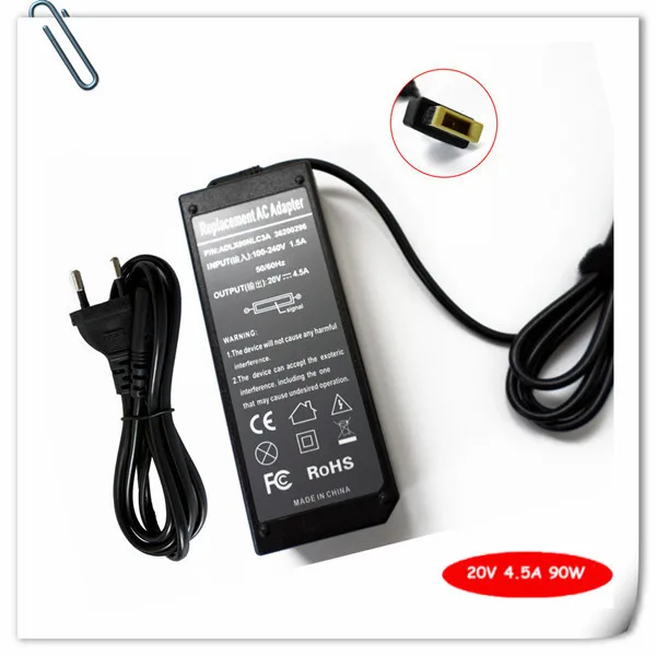 

AC Adapter Charger For IBM For Lenovo 45NO237 45N0238 45N0245 45N0246 caderno laptop charger cargadores portatiles + Power Cord