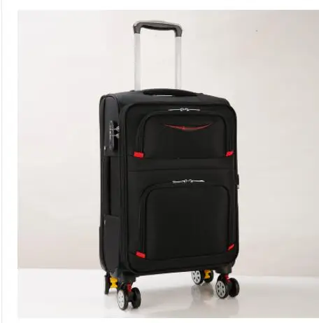 Men Travel Luggage Suitcase Oxford Spinner suitcases Travel Rolling luggage bags On Wheels Travel Wheeled Suitcase trolley bags