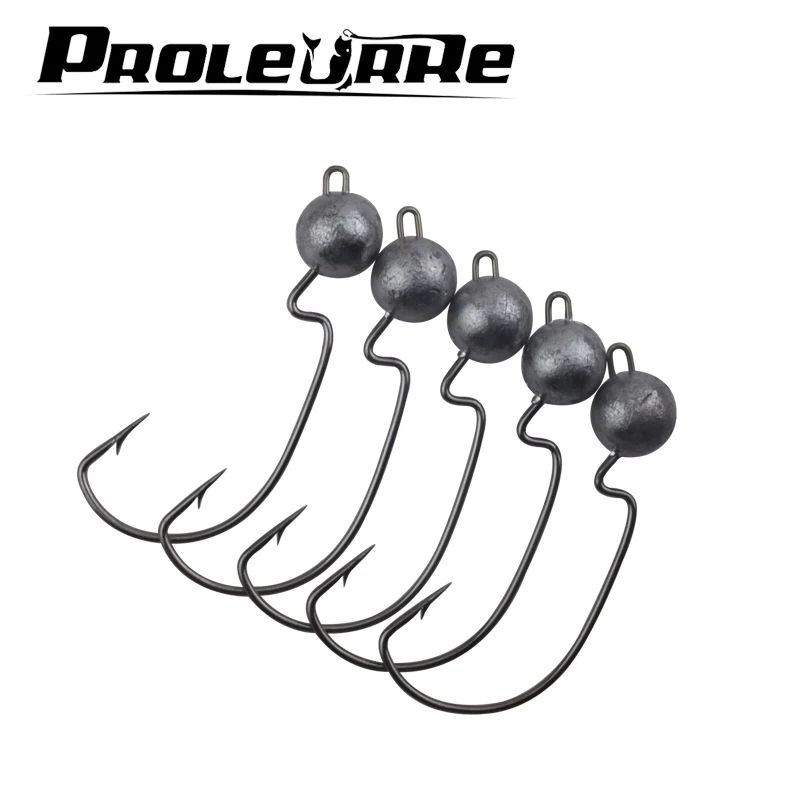 

5Pcs/lot lead jig Hook Crank lead Fishing Hooks mix soft lures fishing tackle 3.5g 5g 7.5g Jig Lure Hard baits Pesca accessories