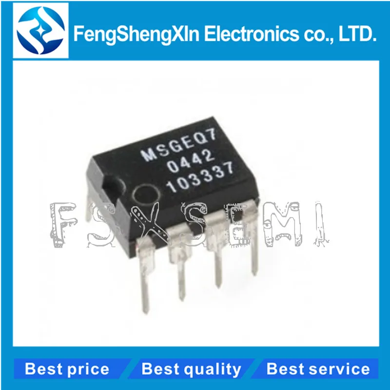 1pcs MSGEQ7 MSGE07 DIP-8 chips