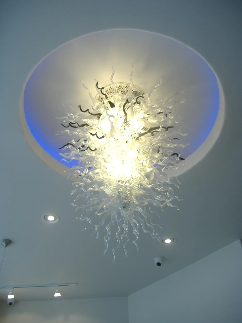 

Best Seller Blown Murano Glass Chandeliers Customized Colored for Wedding Decor