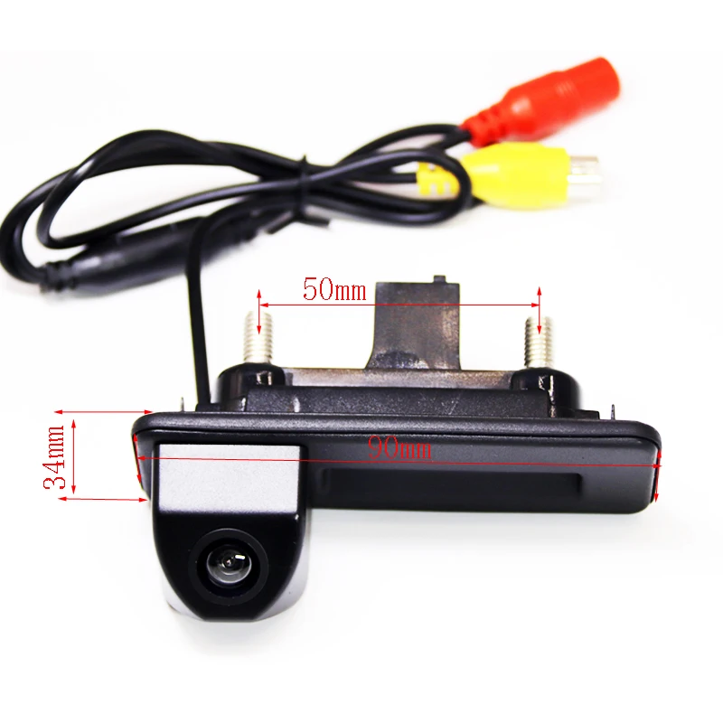 

Trunk handle car rear view camera for Audi A1 for Skoda Roomster Fabia Octavia Yeti superb Car Parking Reversing Backup camera