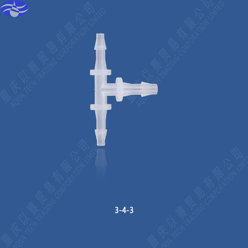 

3-4-3 Reducing Tee plastic pipe connector,hose connector,pipe fittings
