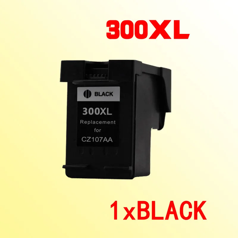 compatible for hp300 300xl black ink cartridge repalcement for 300 Deskjet D1600 D1660 D1663 D2500 printer