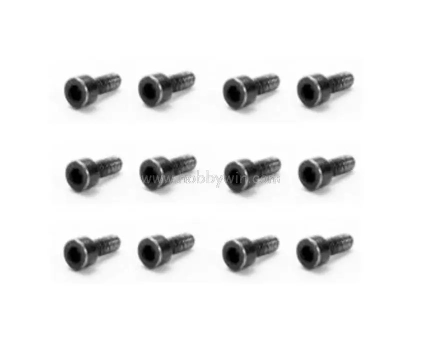 HBX part S039 Cap Head Hex Screw M4x10 12pcs for HAIBOXING RC Scale Model Buggy Car Truck Truggy