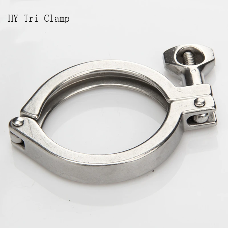 Tri Clamp  Cover 304 Stainless Steel  Pipe Quick Release Cover  Fitting  1.5