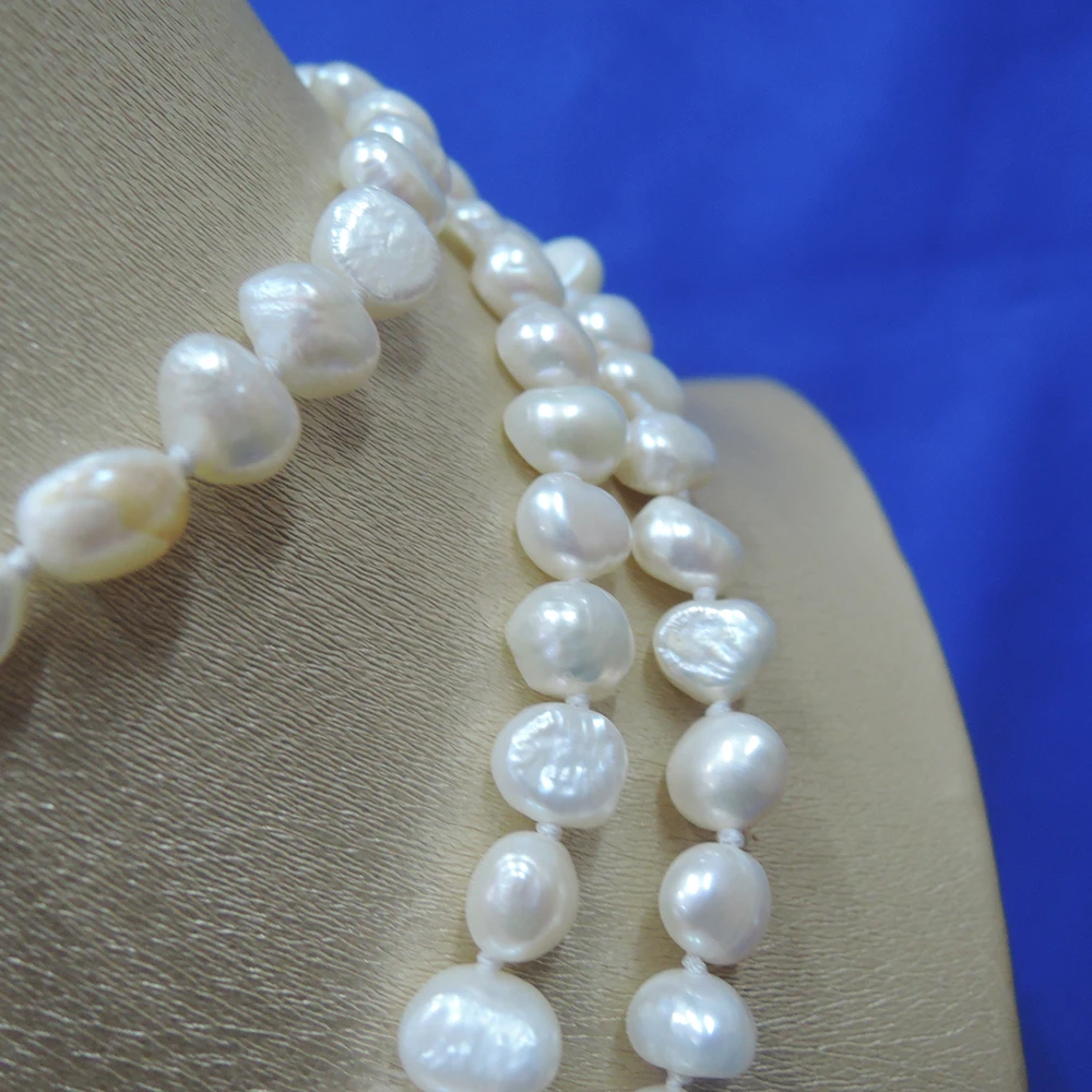 100% NATURE FRESHWATER PEARL LONG NECKLACE-120 CM long pearl necklace,7-8 mm pearl