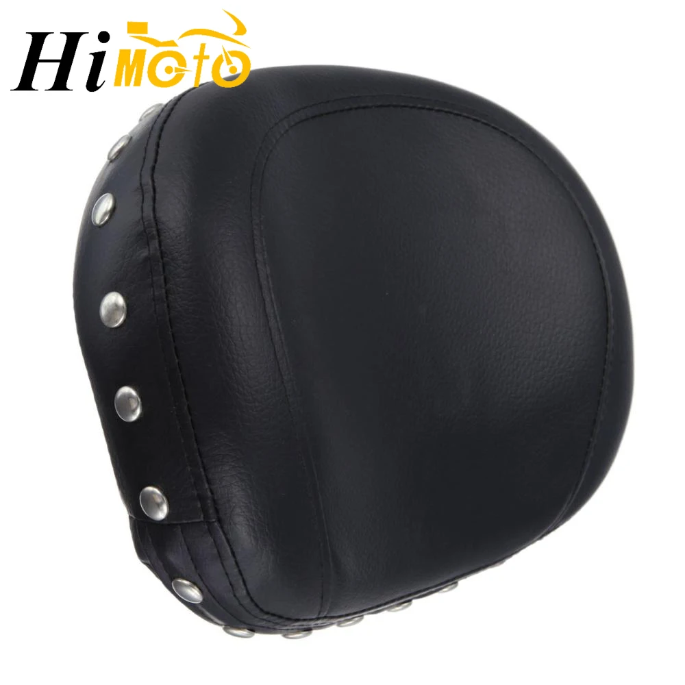 Universal Motorcycle Pillion Rear Backrest Sissy Bar Cushion Pad For Harley Honda Yamaha Suzuki Kawasaki Bobber Chopper Touring