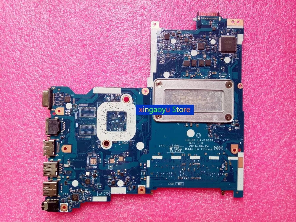 

For HP For NOTEBOOK 250 G5 Laptop Motherboard LA-D707P 909211-601 Motherboard w/ I7-7500U integrated