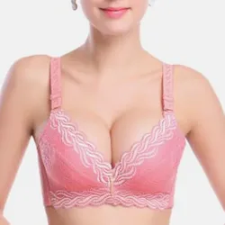 Small Breast Push Up Bra, Minimizer, Deep Padded Brassiere, Lace Bras for Women, Female Pushup Bras for Girls, 5cm Thick