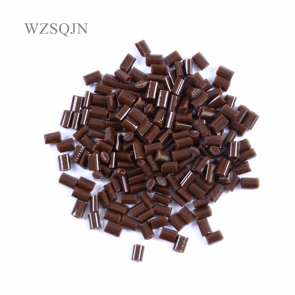 

100g 4 Colors White Black Yellow Brown Keratin Glue Bead/Granule For Hair Extension Free Shipping