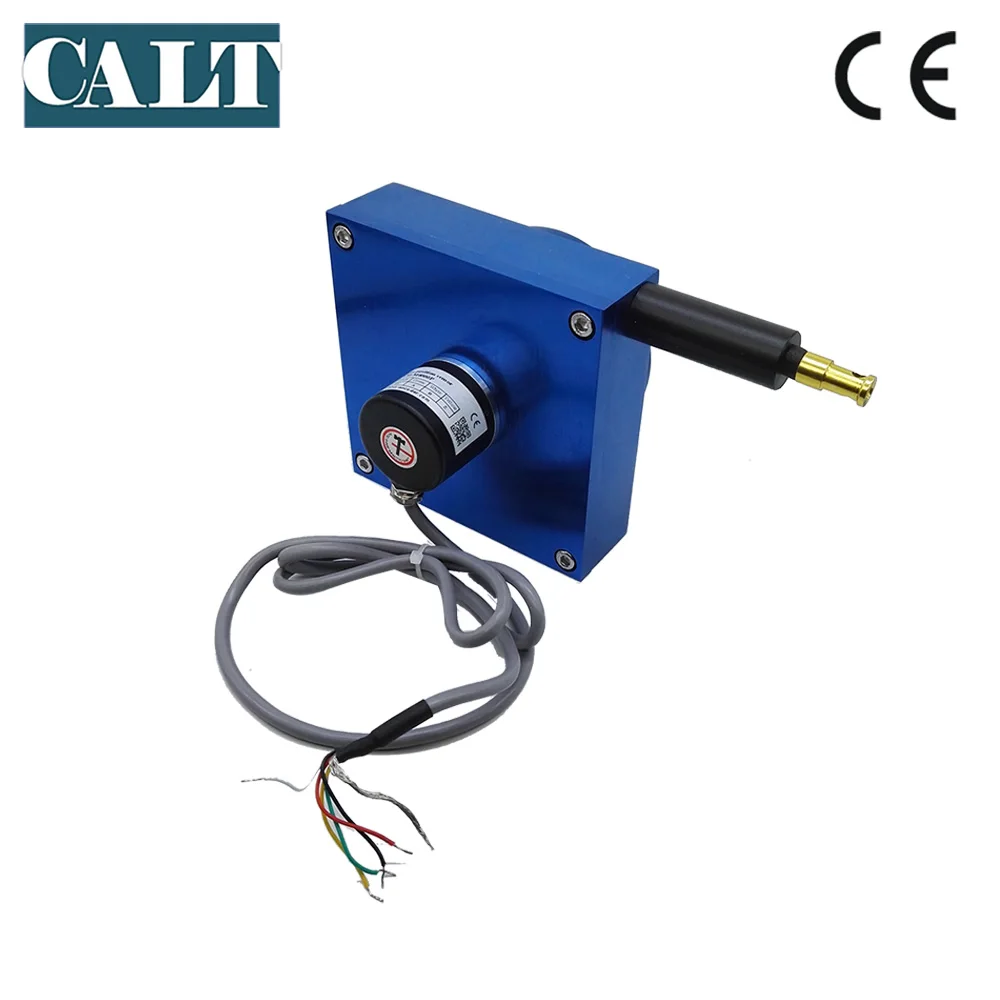 

CALT 4000mm Draw Wire Linear Sensor Measuring Instrument Cable Pot Displacement Transducer Digital Output