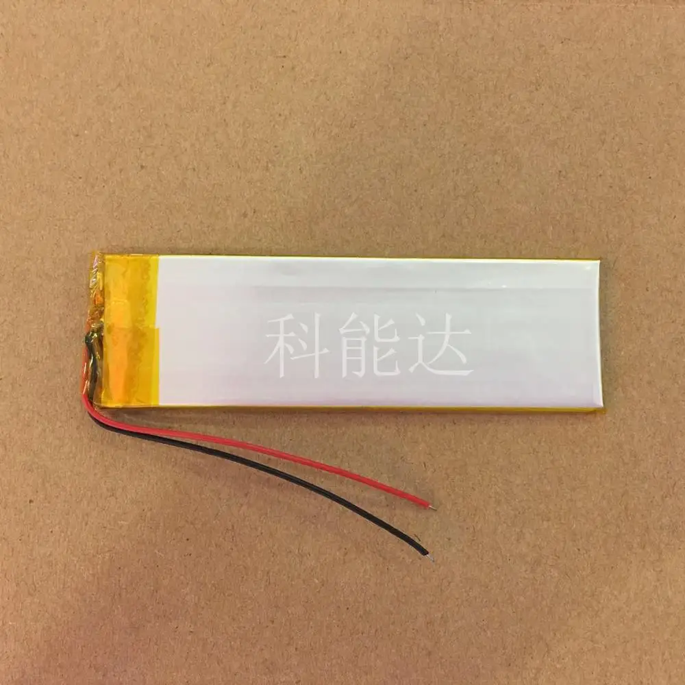 3.7V polymer lithium battery 302880P/032880P 950MAH navigator MP5 and other electronic products.